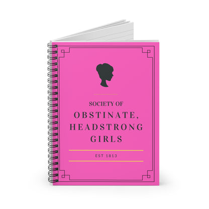 JANE AUSTEN INSPIRED notebook journal