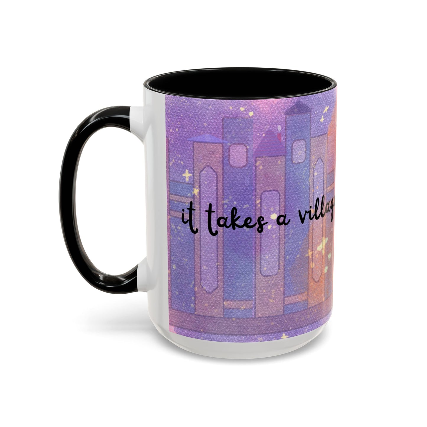 IT TAKES A VILLAGE mug