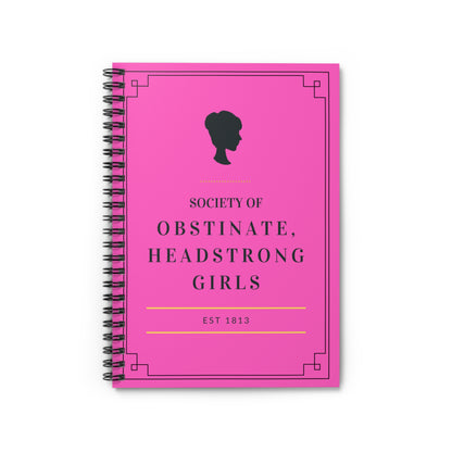 JANE AUSTEN INSPIRED notebook journal