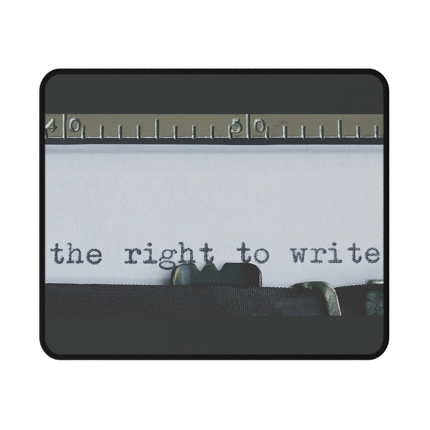 THE RIGHT TO WRITE mouse pad