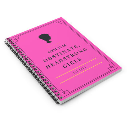 JANE AUSTEN INSPIRED notebook journal